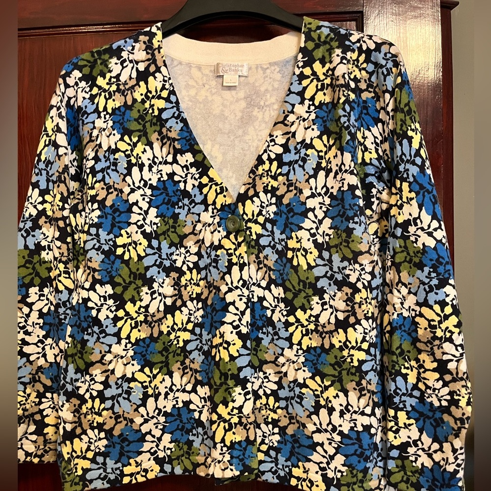 Christopher and Banks cotton sweater